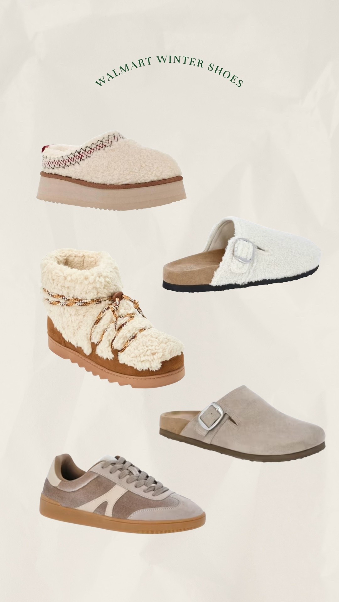 Women’s winter shoes @ Walmart! So cute!