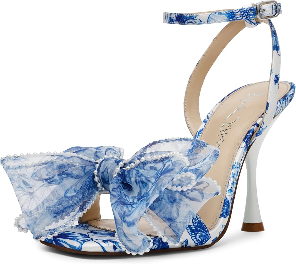 Betsey Johnson Womens Fawn Slip On Open Toe Slingback Sandals | Amazon (US)