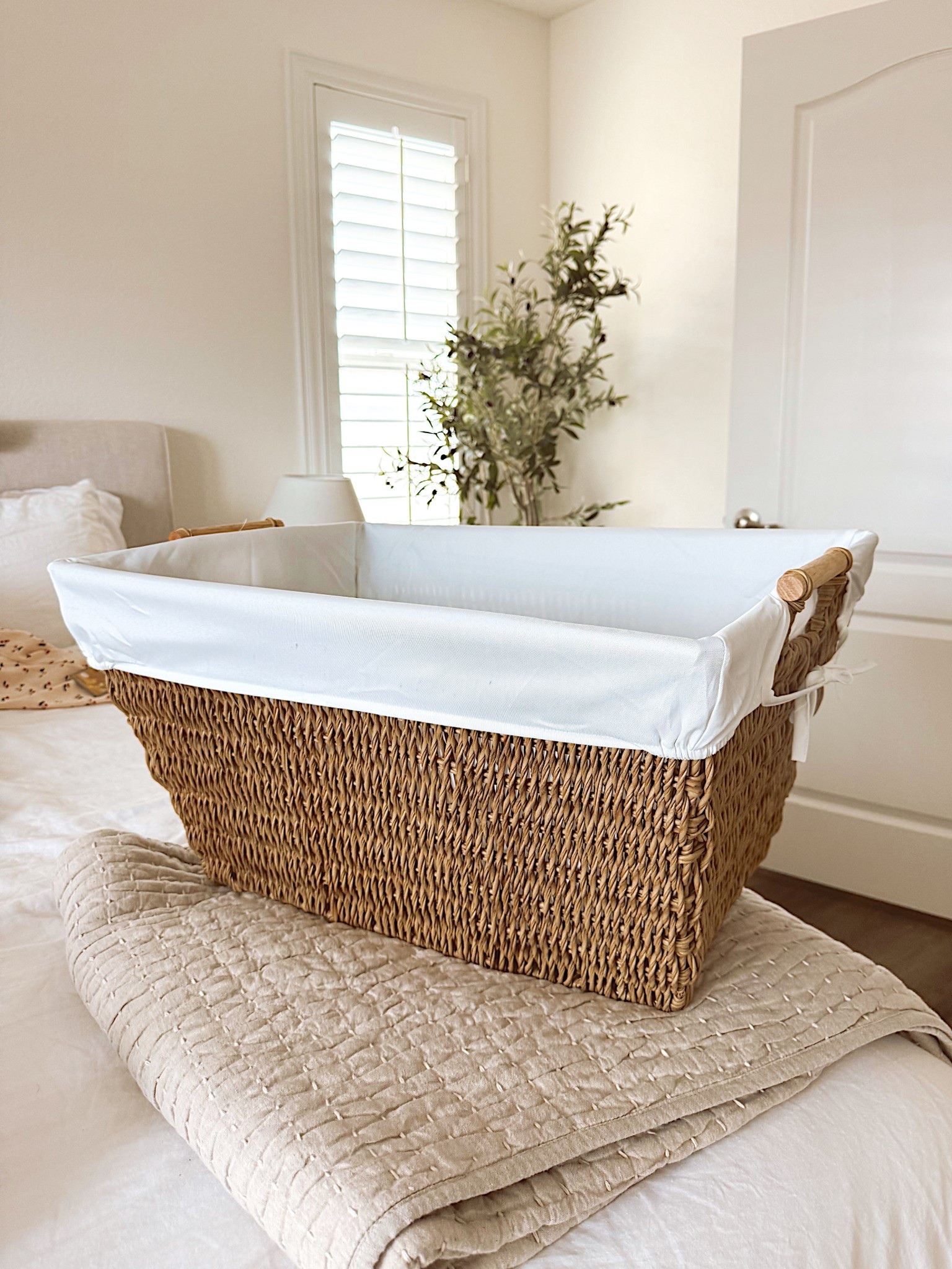 Laundry basket. Cute laundry basket. Beautiful basket. Home decor. Home essentials. Walmart deals. Beautiful baskets. Home decor ideas. Home organization. How to organize the house. Clothing organization. Clothing storage. Clothing essentials. Walmart deals for you. Walmart home. Walmart home decor. Walmart home decor ideas. 

#LTKSpringSale #LTKHome #LTKSaleAlert