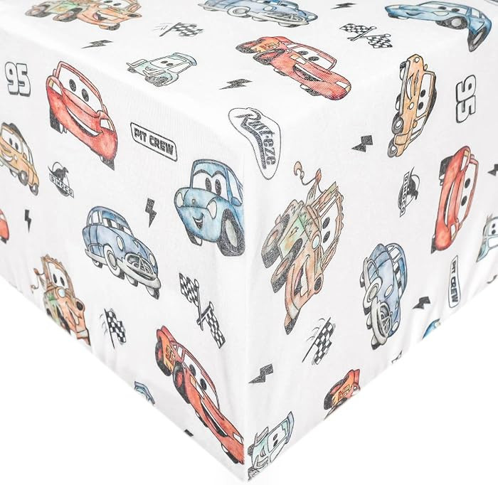 Disney Pixar Cars Premium Crib Sheet | Amazon (US)