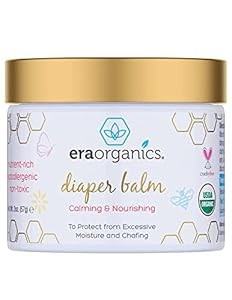 USDA Organic Diaper Balm - Extra Moisturizing and Nourishing Organic Diaper Cream - Soothing Baby... | Amazon (US)