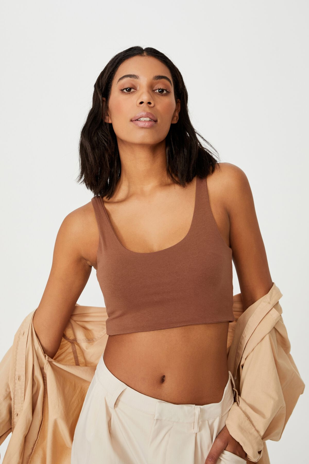 Ash Crop Tank | Cotton On (ANZ)