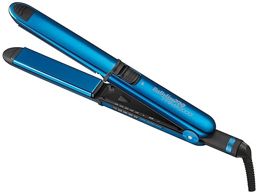 BaBylissPRO Nano Titanium Prima Ionic Hair Straightener – Professional Flat Iron & Curling Iron... | Amazon (US)