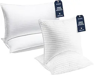 Beckham Hotel Collection Bed Pillows King Size & Euro Size Throw Pillows - Sets of 2 | Amazon (US)