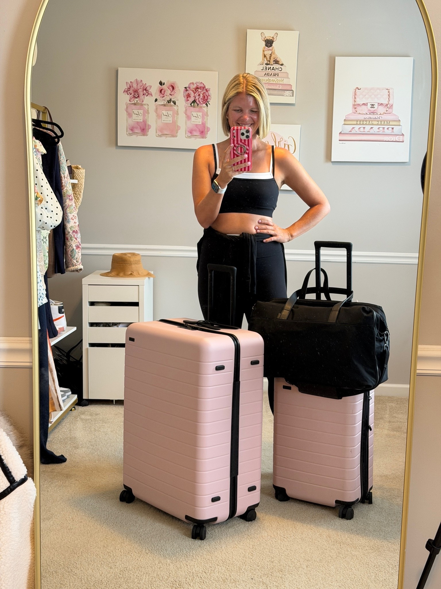 Carry on and checked luggage

#LTKTravel
