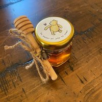 Winnie The Pooh Baby Shower Stickers Honey Favors, So Sweet Of You To Come | Etsy (US)
