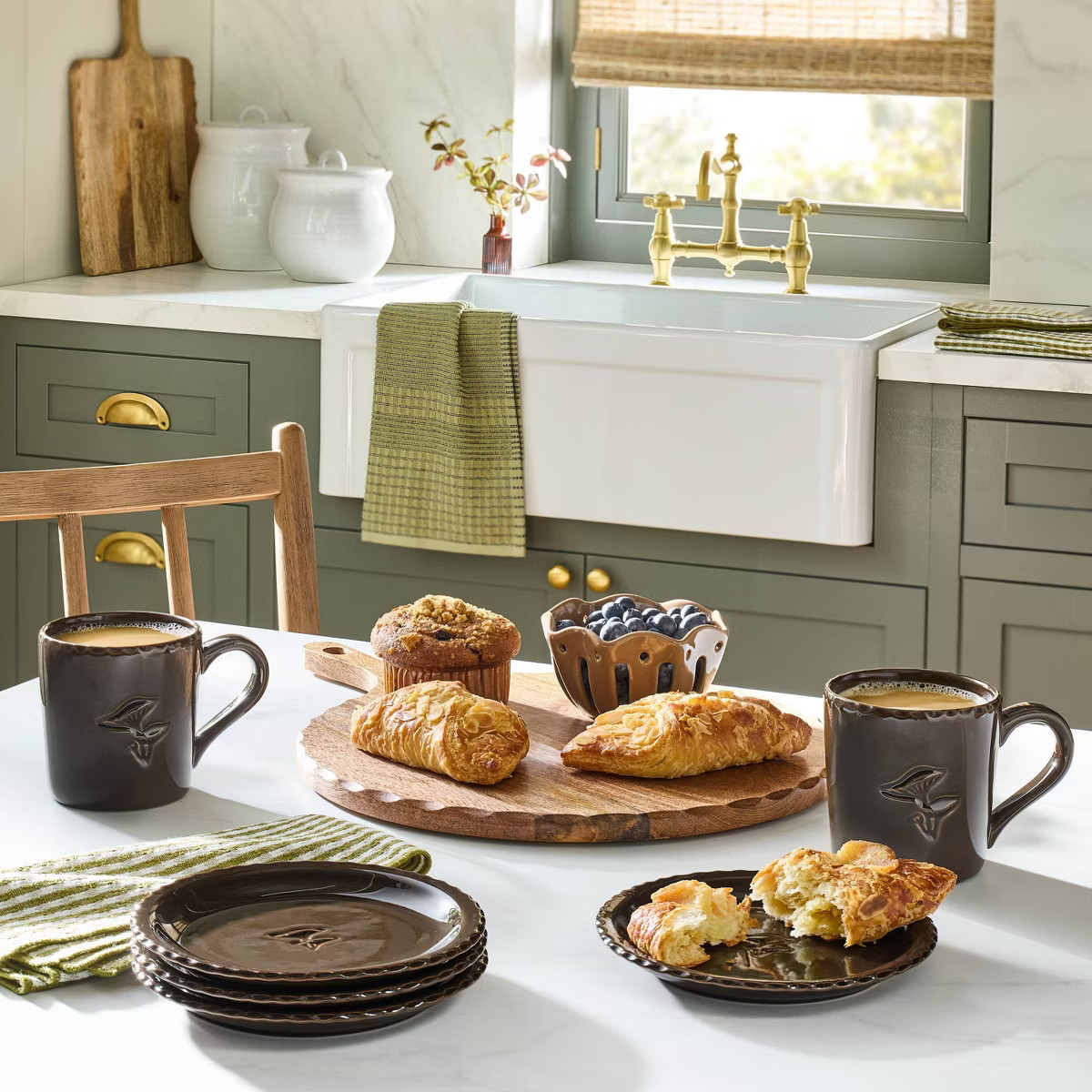 Carved Edge Round Wood Board - Hearth & Hand™ with Magnolia | Target