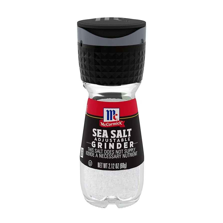 McCormick Sea Salt Grinder, 2.12 oz | Amazon (US)
