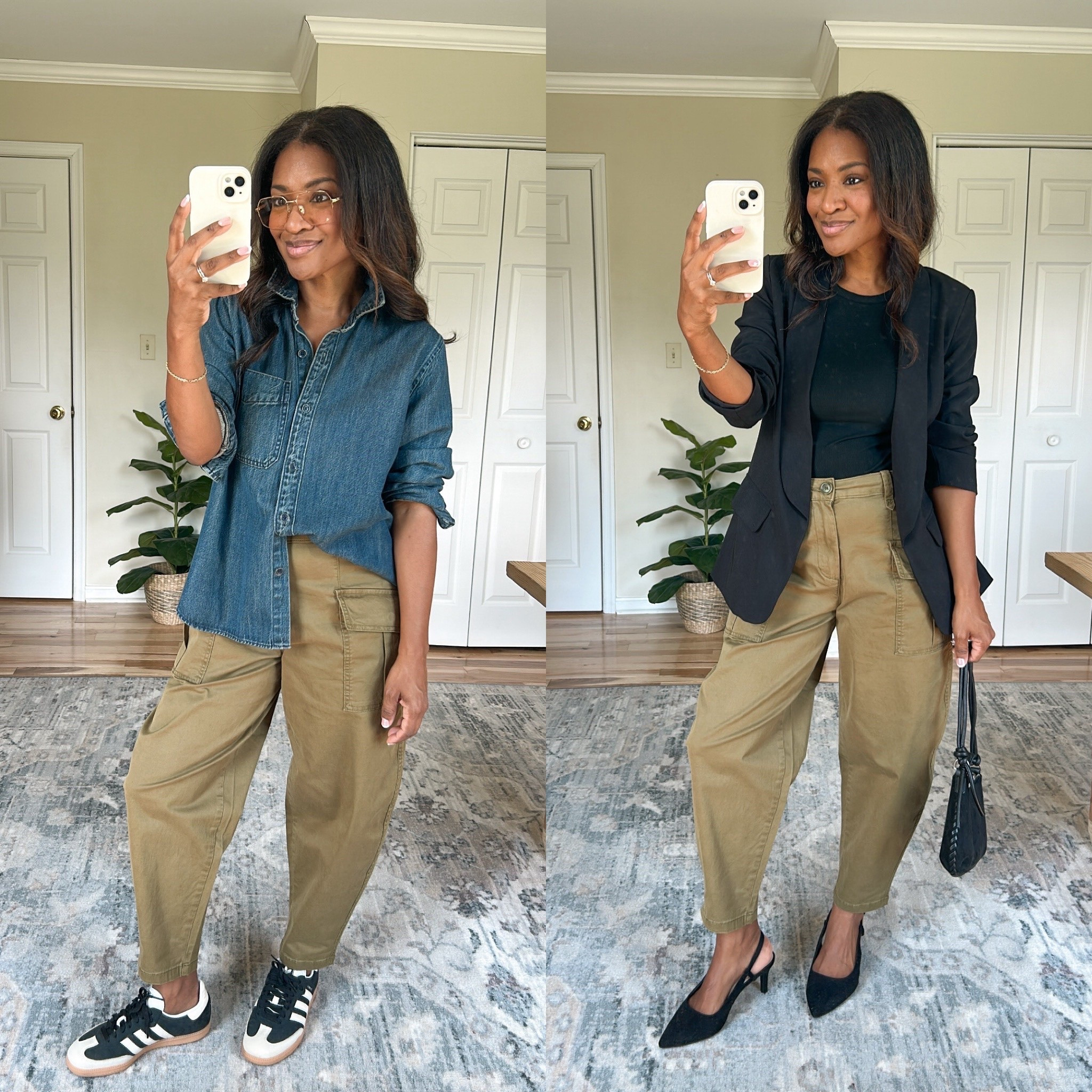 Wearing a small/4 in cargo pants. Recommend staying true to size in denim button down (linking similar ones) linking similar blazers. Size down 1/2 in shoes

#LTKgrwm #LTKootd #LTKOver40