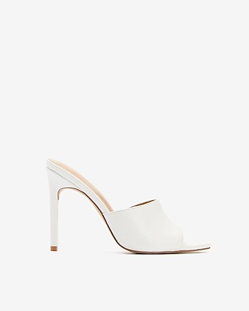 Pointed Toe Slide Sandals | Express