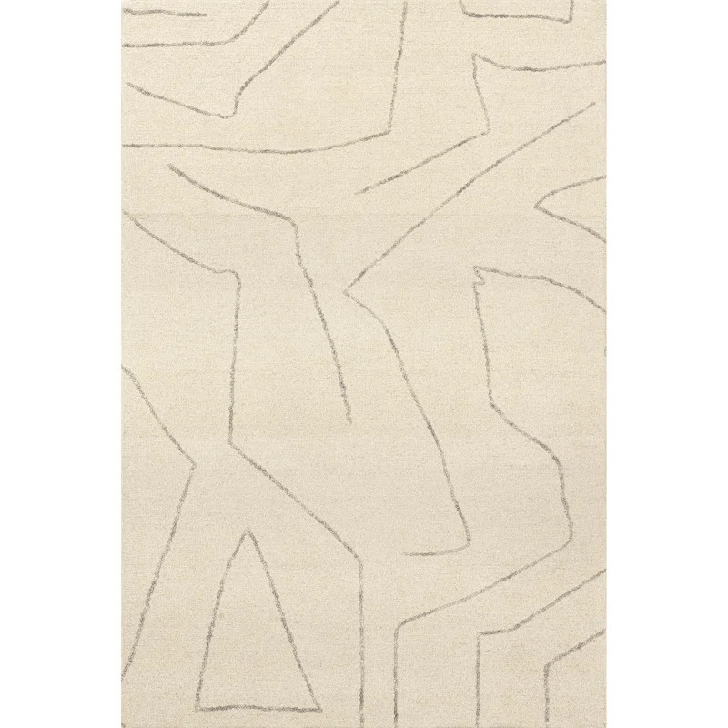 Arvin Olano x Rugs USA Mulholland Textured Wool Area Rug Area Rug | Wayfair North America