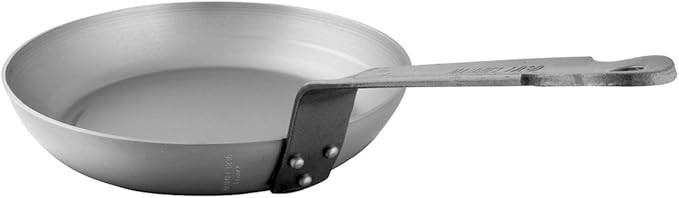 Mauviel M'Steel Black Carbon Natural Nonstick Frying Pan With Iron Handle, 7.9-in, Suitable For A... | Amazon (US)
