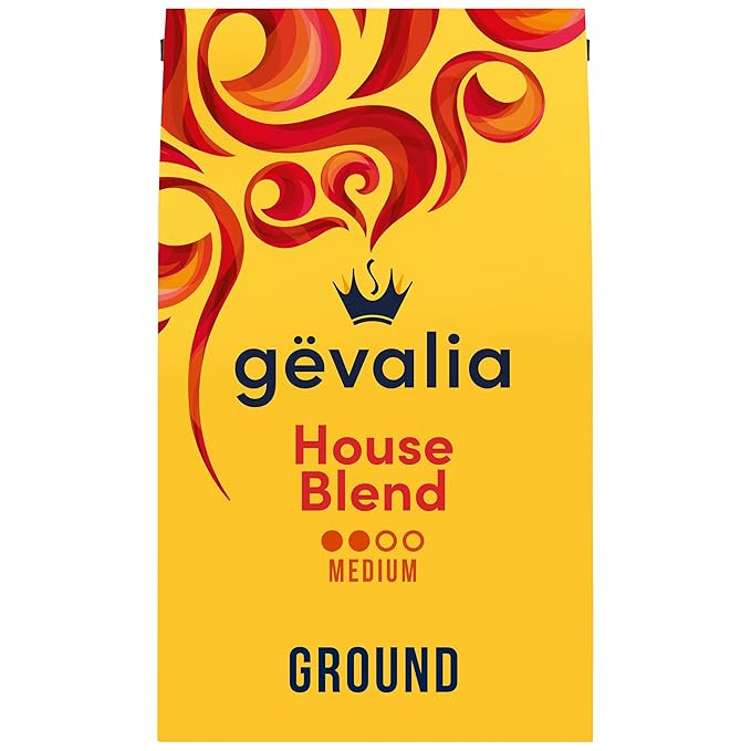 Gevalia House Blend Medium Roast 100% Arabica Ground Coffee, for a Keto and Low Carb Lifestyle, 2... | Amazon (US)