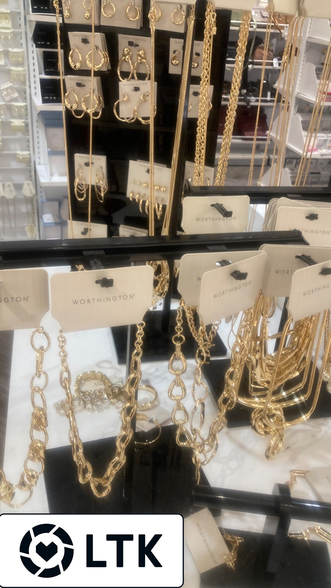 Worthington gold jewelry 

#LTKHoliday #LTKGiftGuide