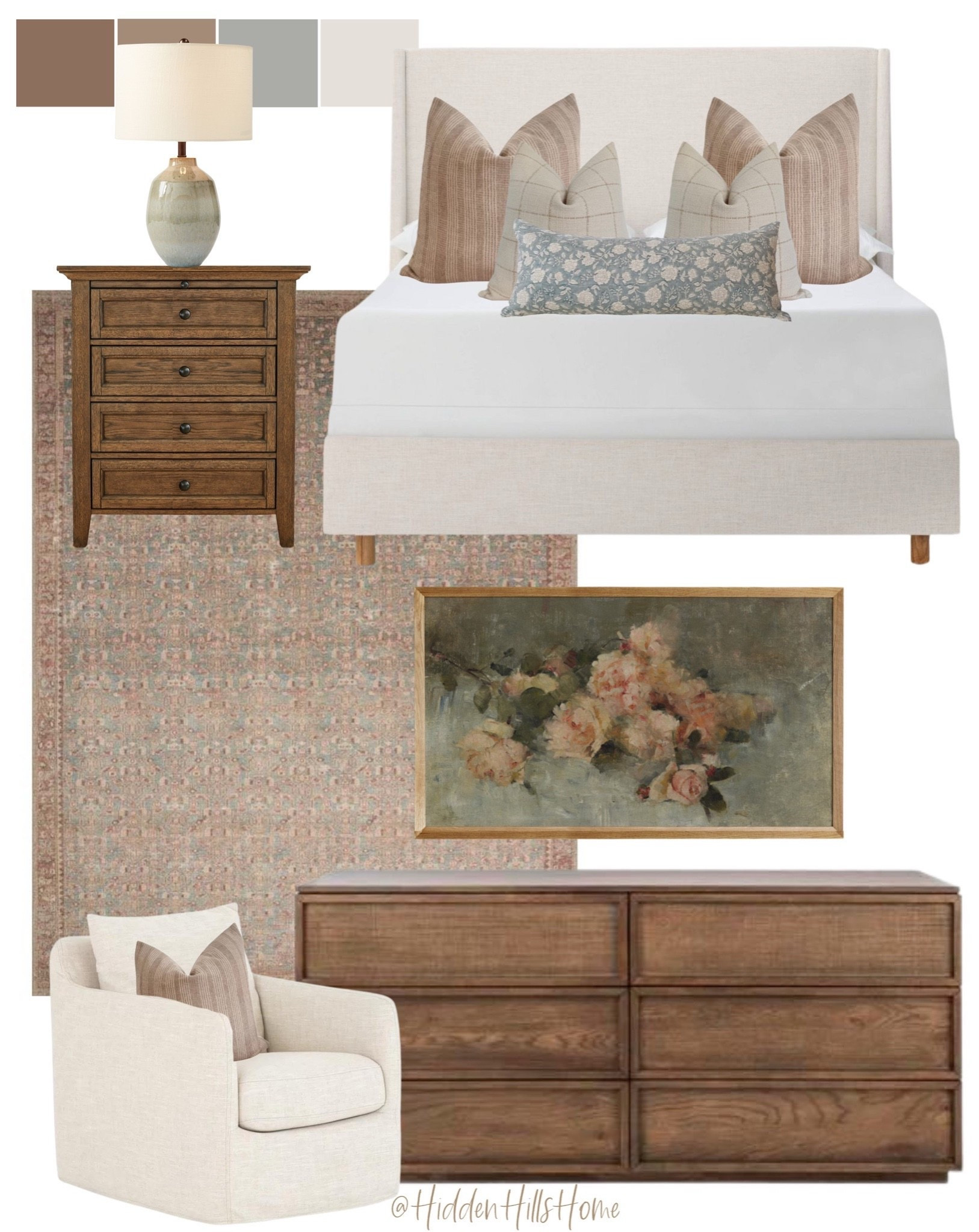 Cozy bedroom decor mood board, bedroom design ideas, master bedroom inspiration, home decor Inspo #bedroom

#LTKHome #LTKSaleAlert #LTKSeasonal
