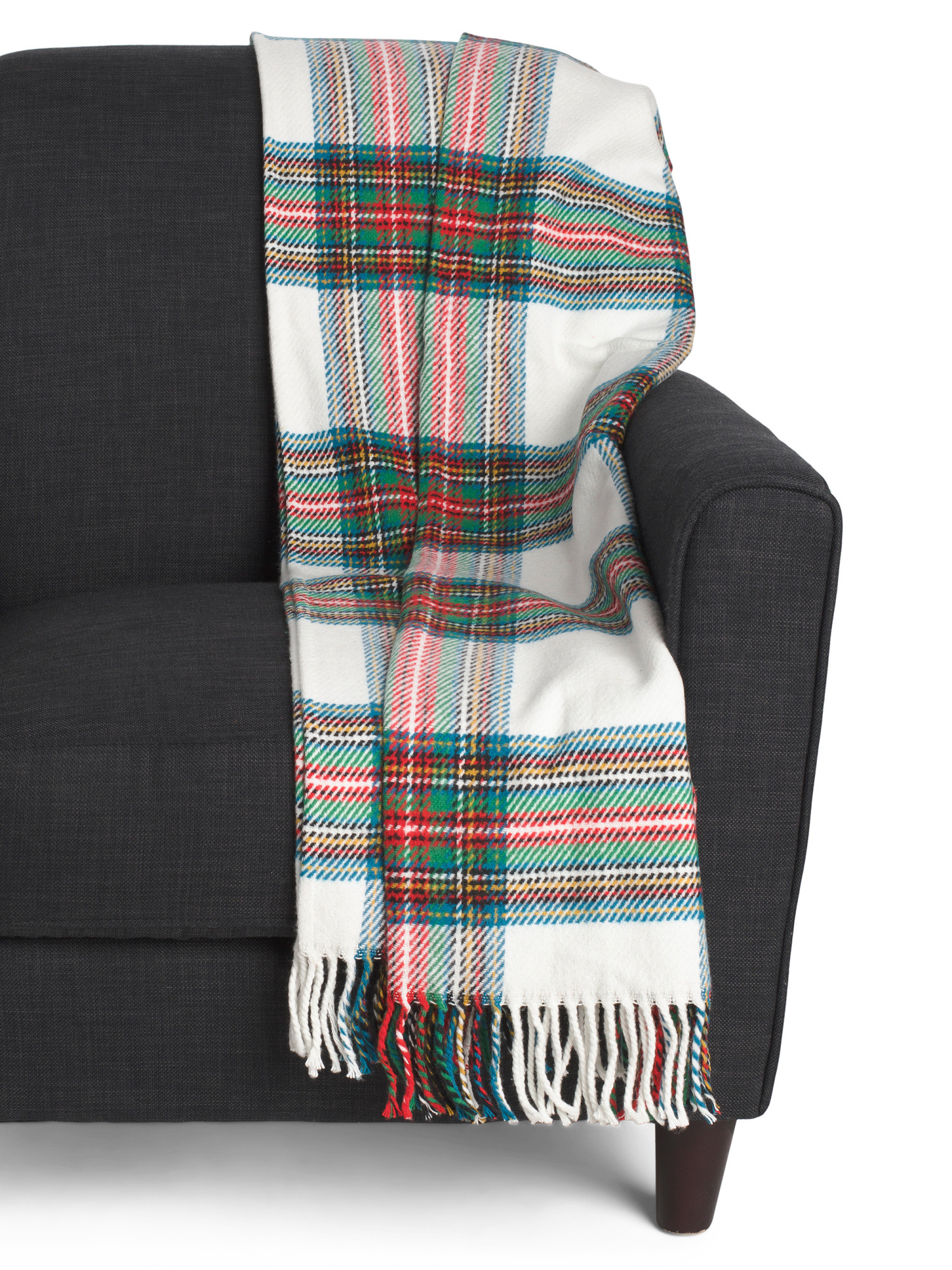 Made In Portugal Plaid Throw | Global Home | Marshalls | Marshalls
