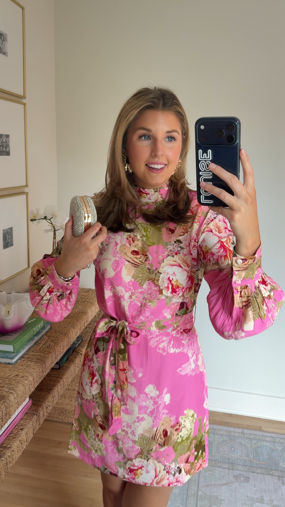Love this look for summer or fall cocktail! Wearing a S