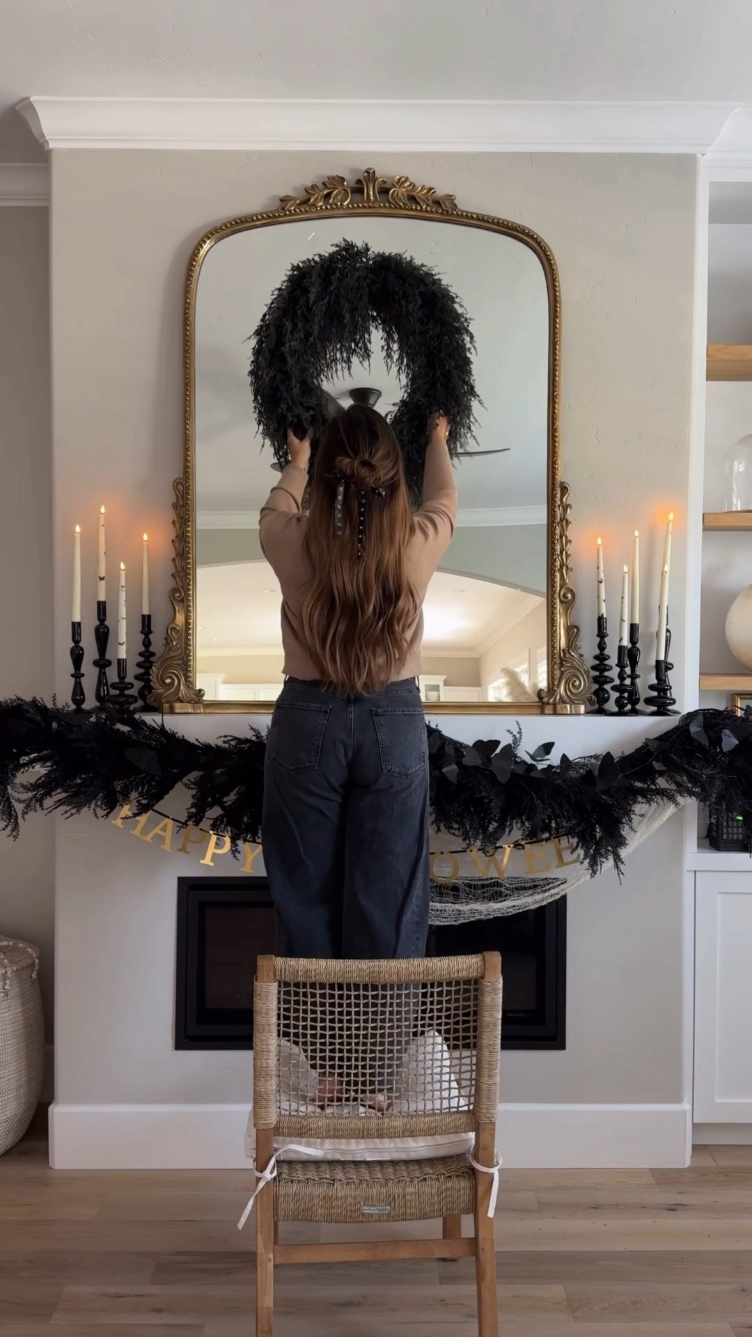 She's spooky, she's stunning, and everyone is trying to duplicate her but they just not the same. The size is perfect and quality is a 10/10. 🦇 hands down one of my favorites  Halloween purchases!

#LTKSeasonal #LTKHome #LTKKids