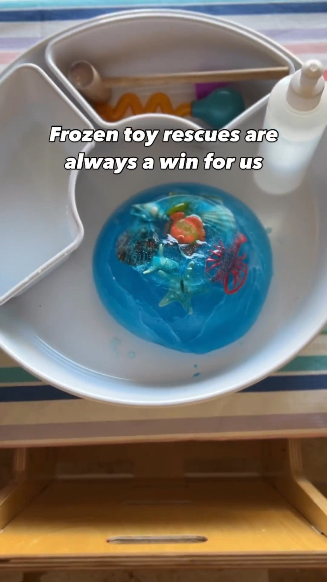 Your future self will definitely thank you for freezing those toys tonight!

It’s so easy and keeps them playing on their own for so long! A summer activity favorite for sure. 

#LTKFamily #LTKSummerEdit #LTKKids