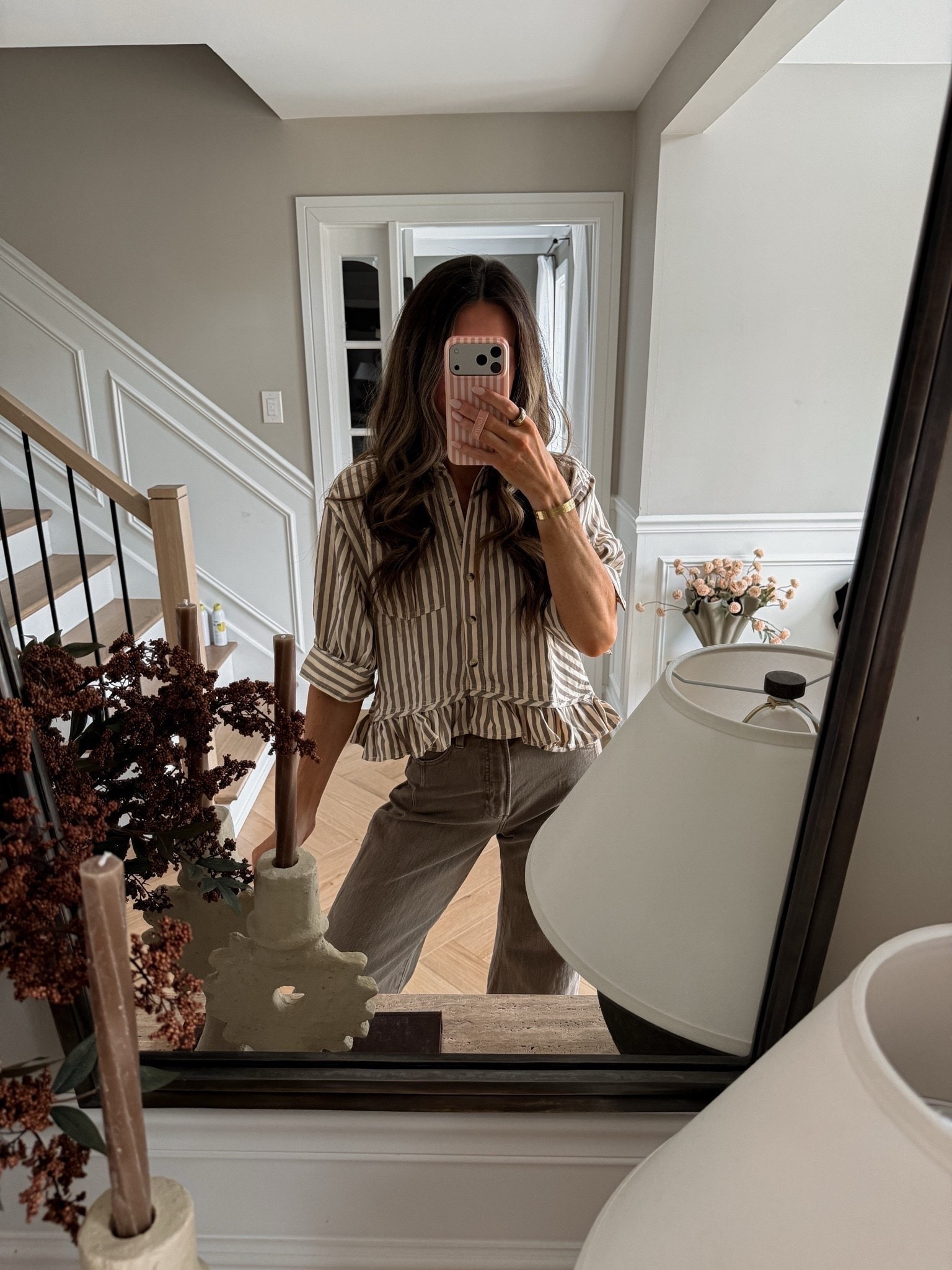 The cutest striped peplum top for the summer months and into the fall season! Easily pair this with shorts or jeans, or add trousers for a casual office look!

#LTKSeasonal #LTKootd #LTKgrwm