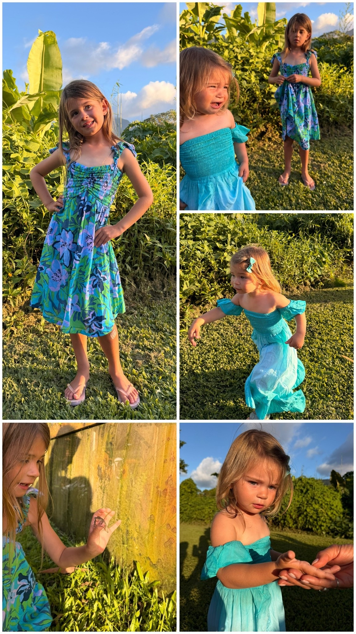 The sweetest little island girls 🌺🌴 We LOVE Tiare Hawaii for the girls — lightweight, flowy + so easy for warm vacation days. Rell is in the Kids Puka Dress in Lanai Floral Aqua and Banks is in the Kids Kohala Dress in Calypso Blue. 💙


One of my favorite things about Tiare Hawaii is all of their coordinating prints + colors for moms, minis and the whole family — so cute for vacations and family photos without everyone having to match exactly!

Tiare Hawaii kids, Tiare Hawaii kids dresses, Tiare Hawaii Kids Puka Dress, Lanai Floral Aqua, Tiare Hawaii Kids Kohala Dress, Calypso Blue, girls tropical dress, girls Hawaii dress, girls vacation dress, kids resort wear, tropical kids clothes, girls summer dress, mommy and me outfits, matching family outfits, coordinating family outfits, Hawaii family outfits, family vacation outfits, beach family photos

#LTKTravel #LTKKids #LTKBaby
