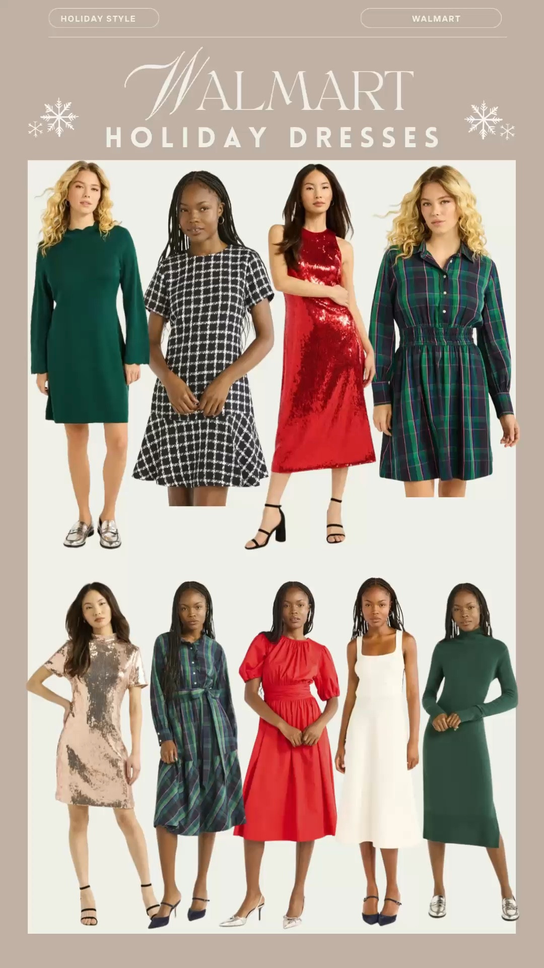 Affordable Holiday Dresses at Walmart | My Top Picks 🎄✨ some of the best holiday fashion finds from Walmart that I’ve just discovered for the coming season! Holiday Outfit Ideas, Holiday Dresses, chic holiday outfits, holiday dress, holiday party, christmas outfit, Walmart fashion, Walmart holiday outfits

#LTKVideo #LTKSeasonal #LTKHoliday