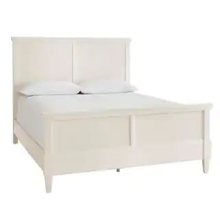 Home Decorators Collection Marsden Ivory Wooden Cane King Bed (81 in. W x 54 in. H) 10756-445 - T... | The Home Depot