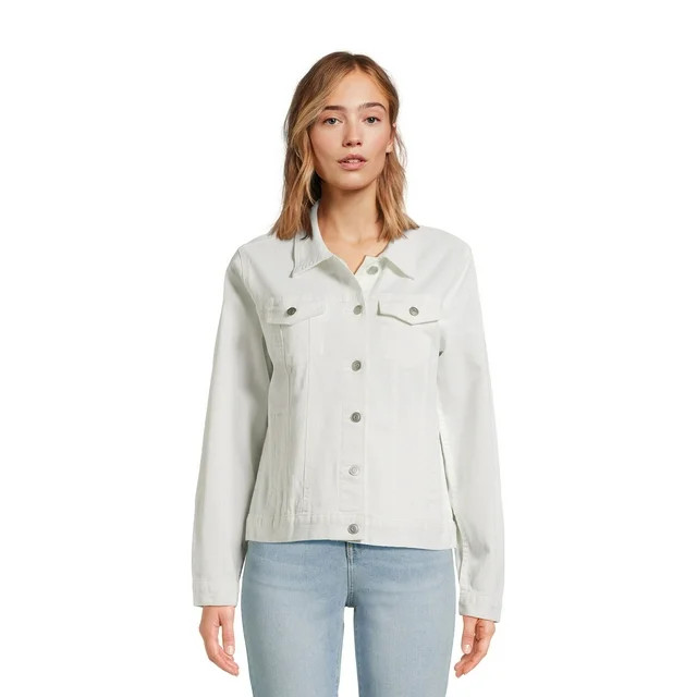 Time and Tru Women's Denim Jacket, Sizes XS-XXXL | Walmart (US)