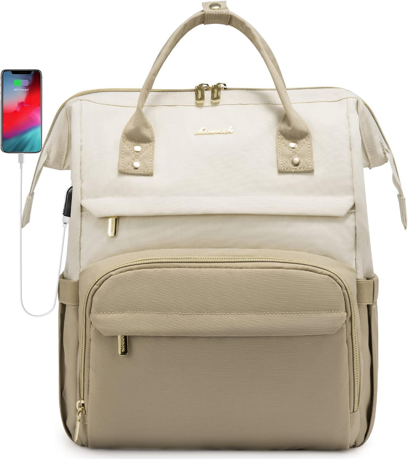 LOVEVOOK Laptop Backpack for Women Fashion Business Computer Backpacks Travel Bags Purse Student ... | Amazon (US)