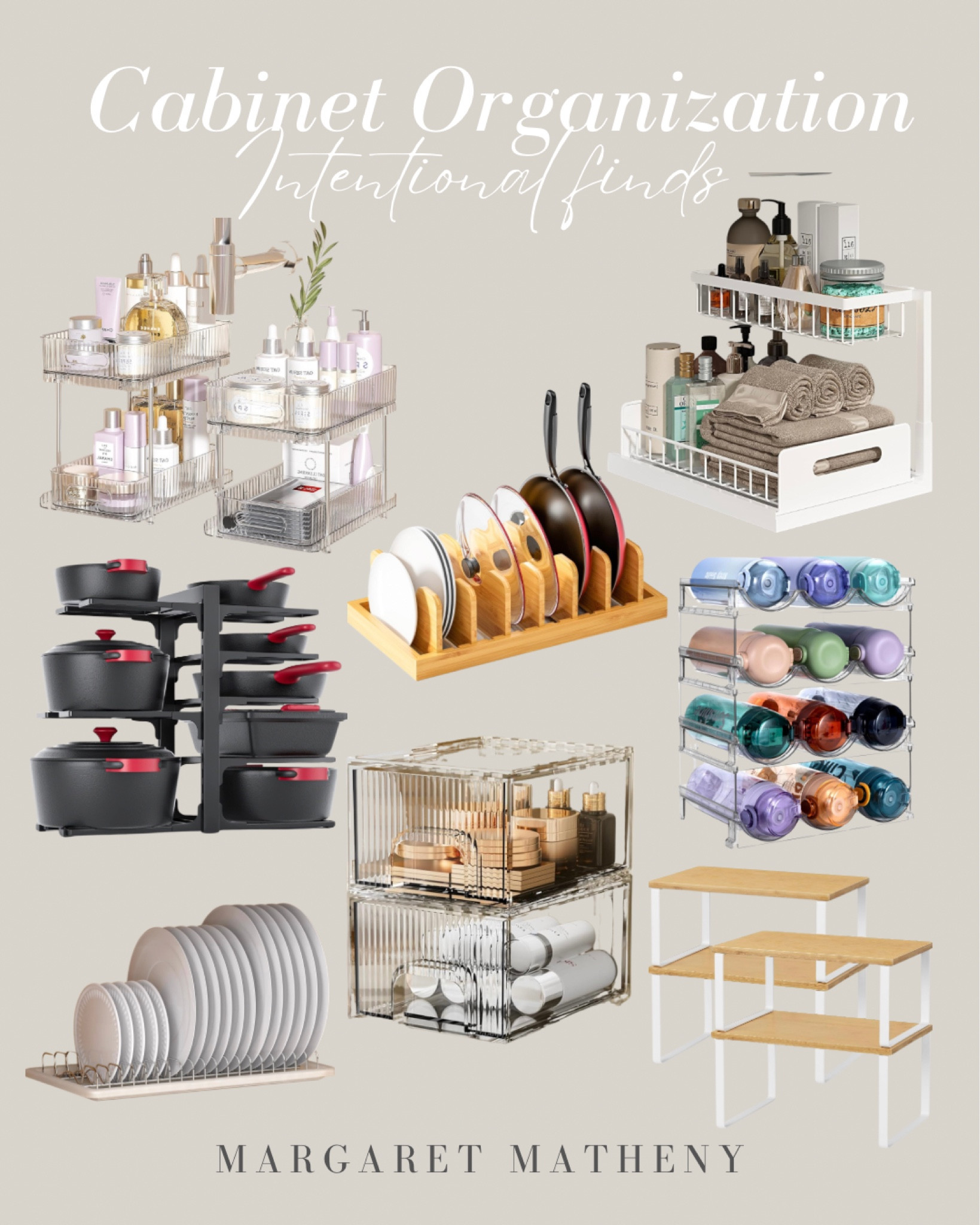 Cabinet organization! Intentional finds to help you organize! 

#LTKfamily #LTKfindsunder50 #LTKhome