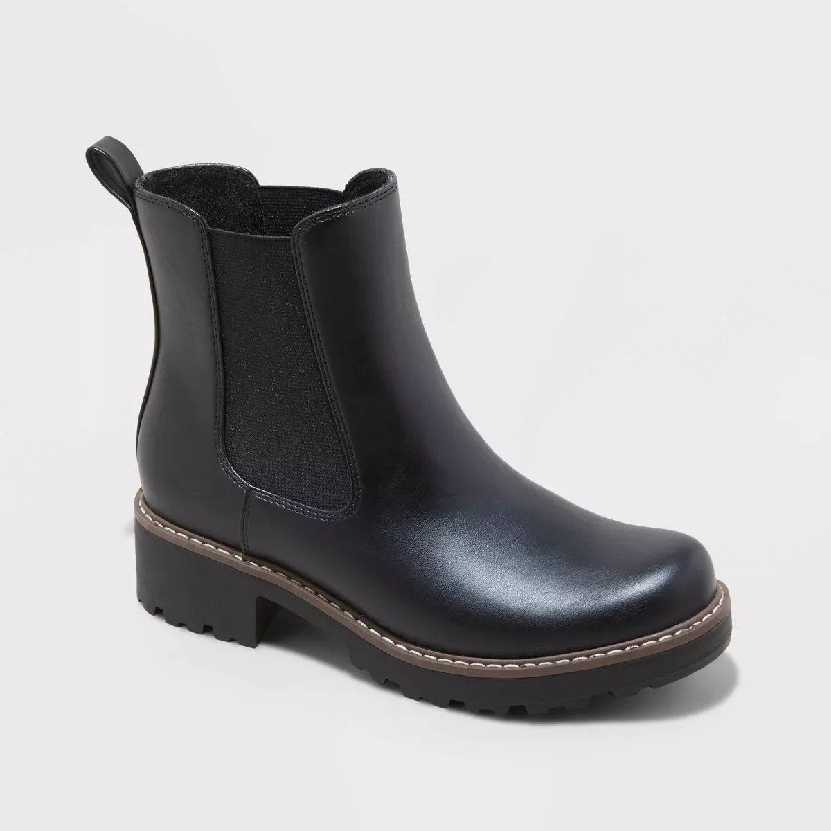 Women's Celina Chelsea Boots with Memory Foam Insole - Universal Thread™ Black | Target