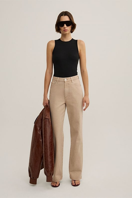 Mid Rise Straight Jeans | Witchery (AU)