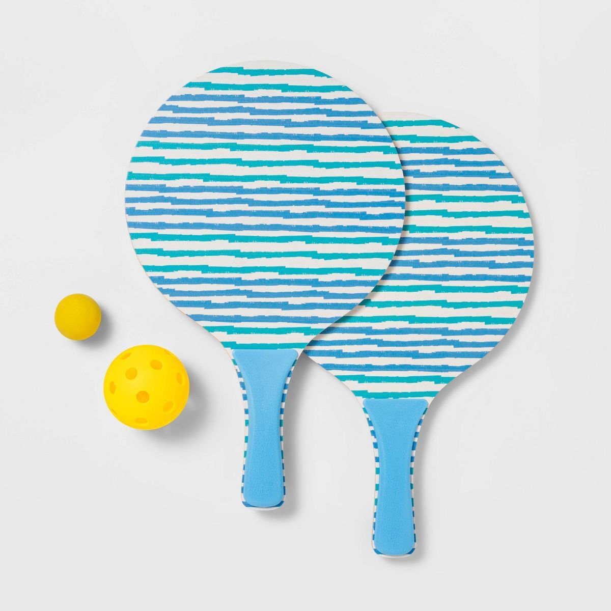 Blue Stripes Paddle Ball - Sun Squad™ | Target