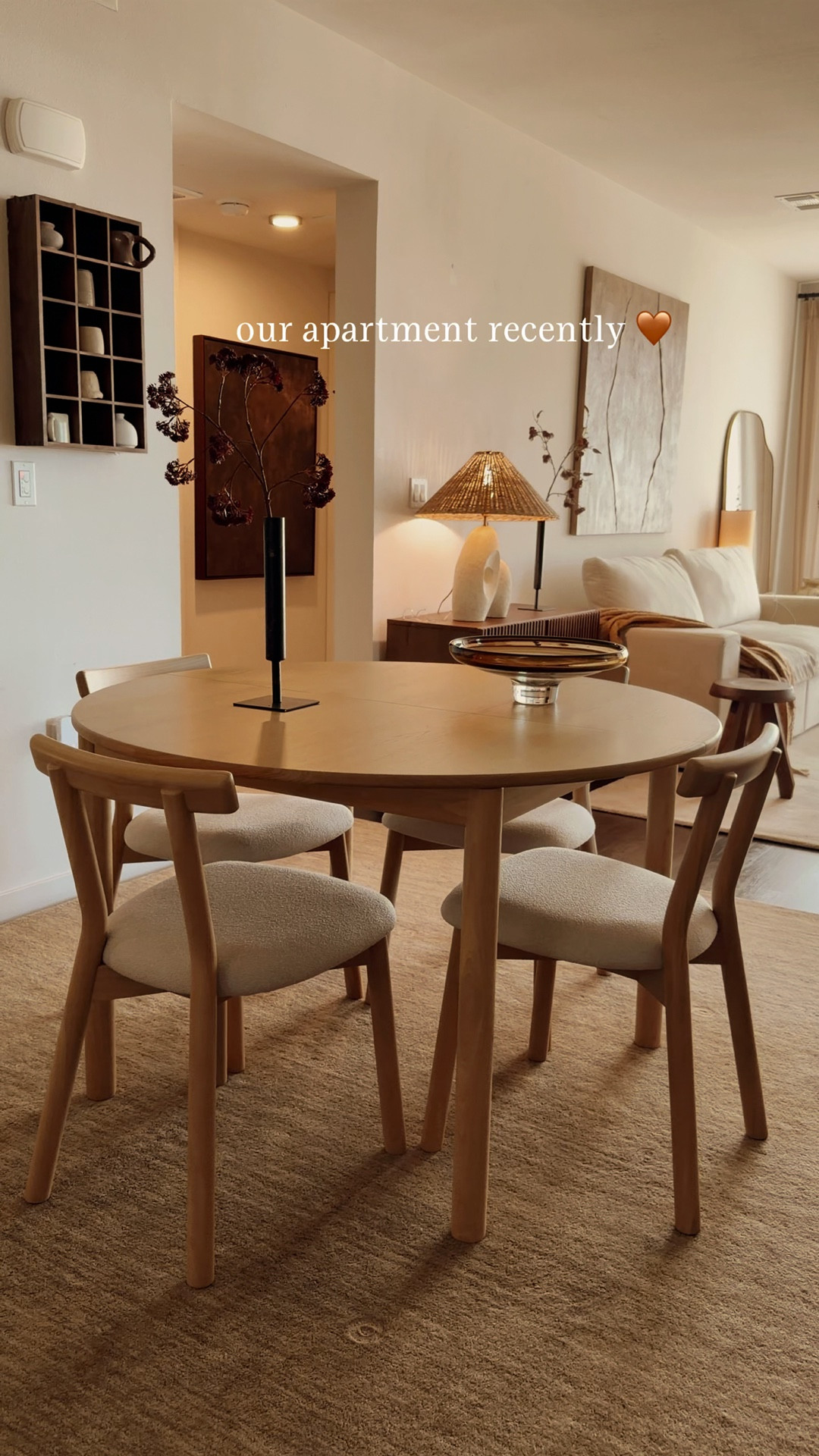 our apartment views recent

#japandi #apartmentliving #scandi #organicmodern

#LTKSaleAlert #LTKSeasonal #LTKHome