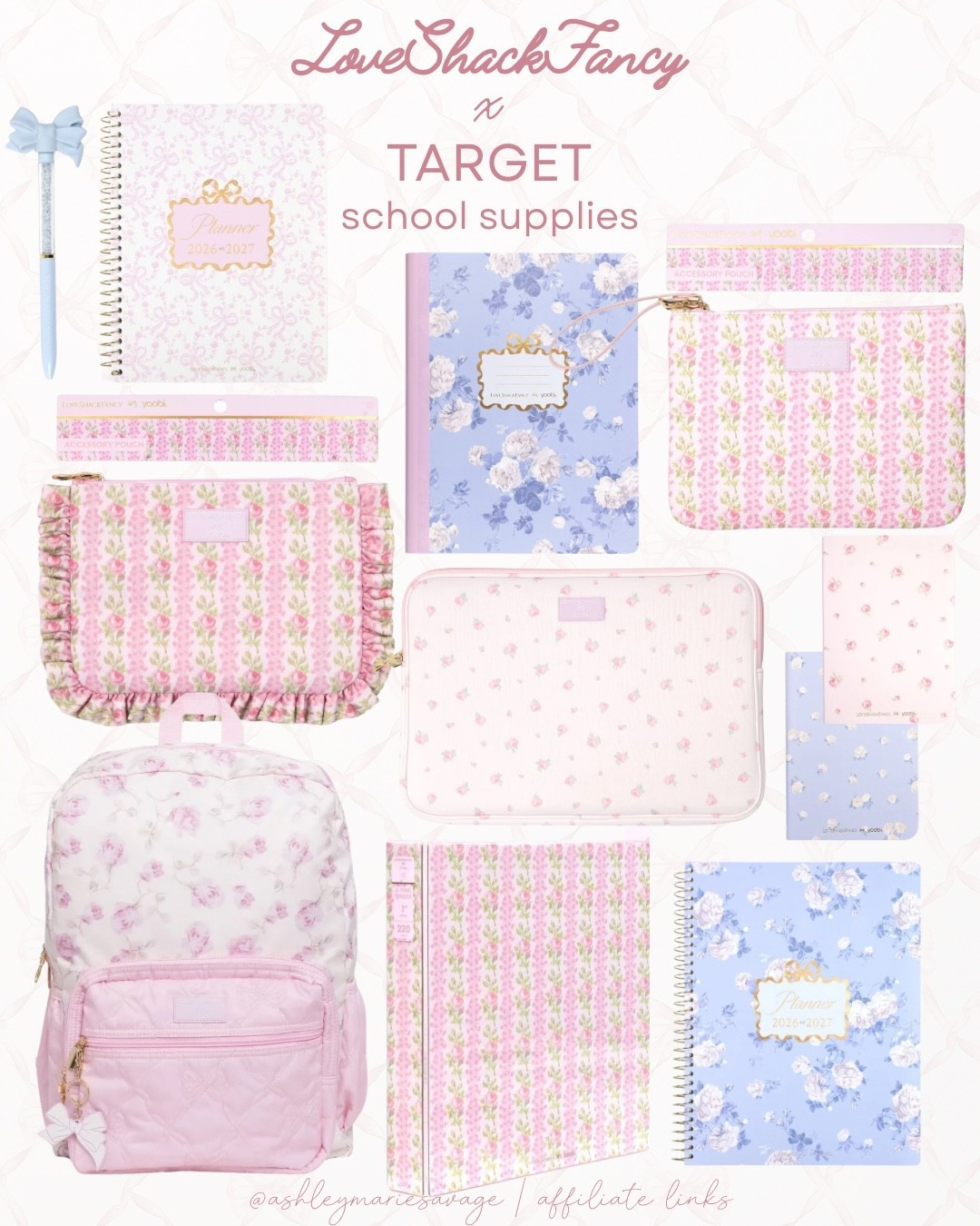 LoveShackFancy x Target!!! ✨ School Supplies 📚🎀!!!

#LTKSeasonal #LTKHome
