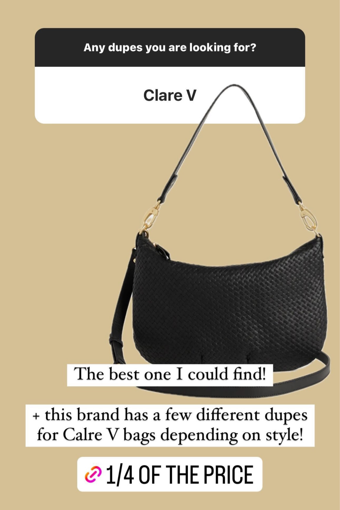 The best Clare V dupe I have been able to find!

#LTKitbag