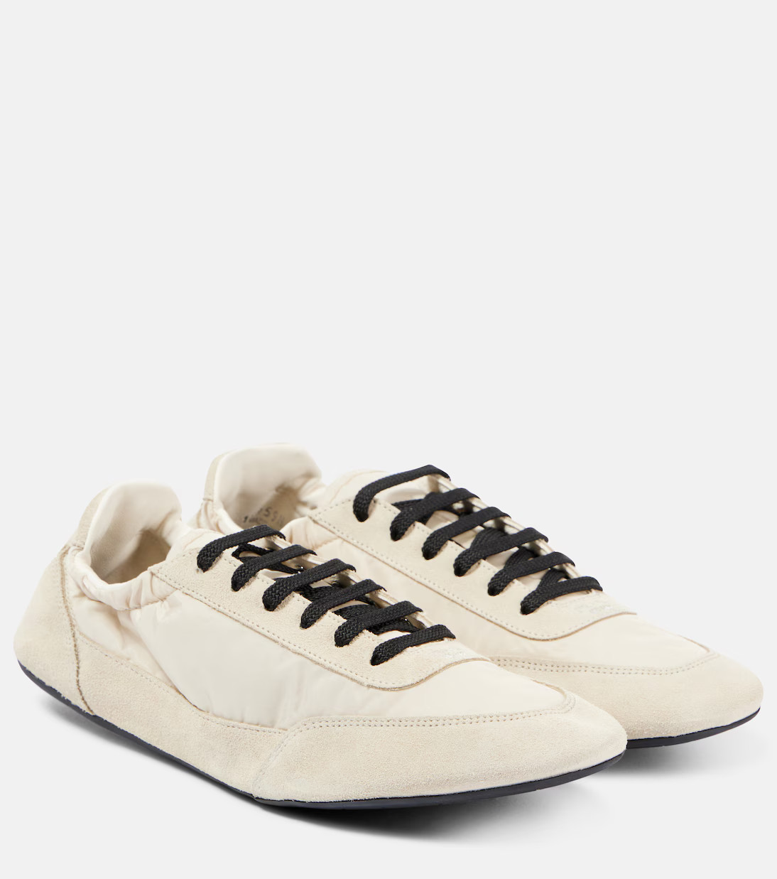 Collapse Re-Nylon suede-trimmed sneakers | Mytheresa (INTL)