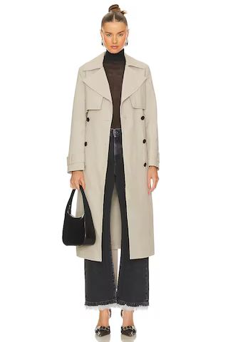 Mixie Leo Trench
                    
                    ALLSAINTS | Revolve Clothing (Global)