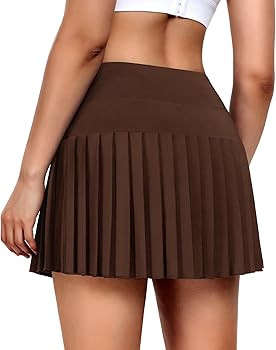 JoyGirl Pleated Tennis Skirt for Women with Shorts Athletic Golf Skort Workout Running Sports Ski... | Amazon (US)