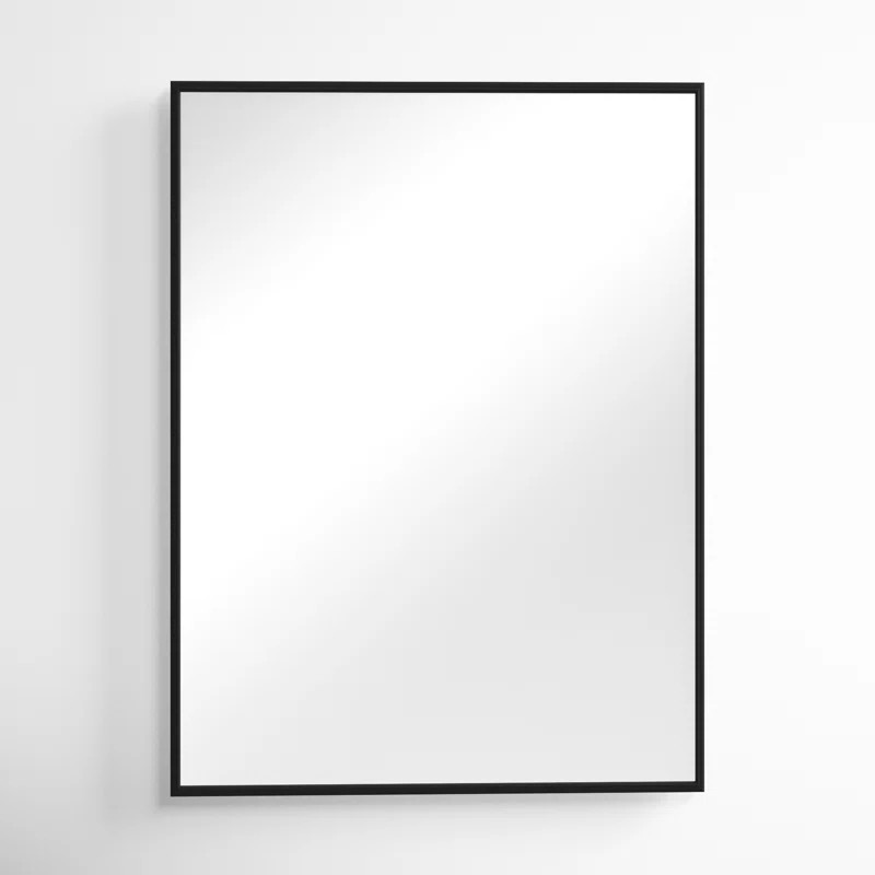 Savina Modern & Contemporary Metal Mirror | Wayfair Professional