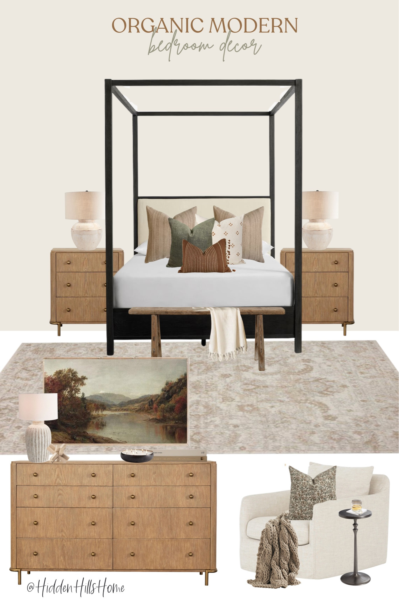 Calistoga Canopy Bed curated on LTK