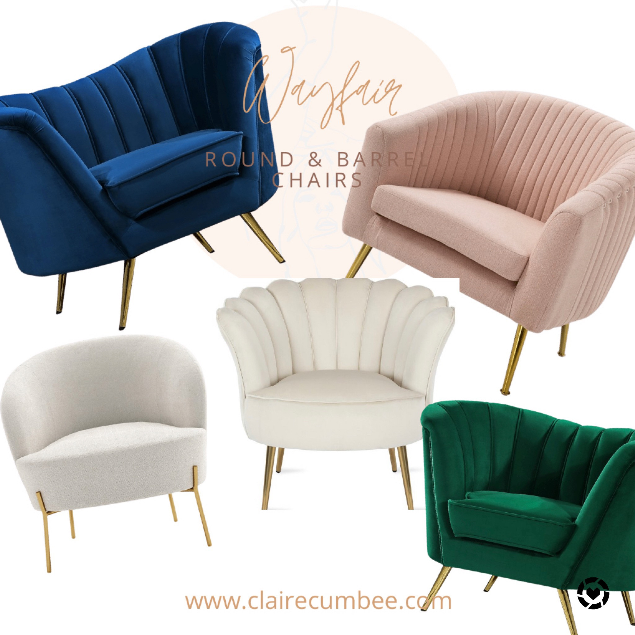 Velvet barrel chair 
Office
Living room
Dorm 
Wayfair


#LTKSeasonal #LTKsalealert #LTKhome