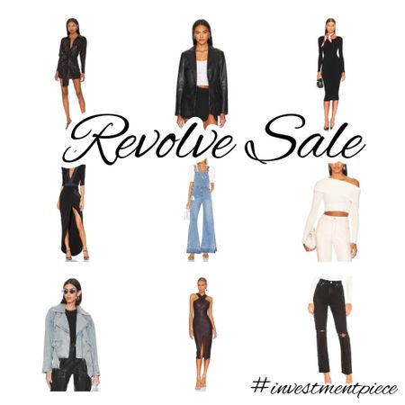 From faux leather to shirt dresses. Denim to on trend knits and jackets- these are my picks from the @revolve sale! #investmentpiece 

#LTKsalealert #LTKSeasonal #LTKstyletip