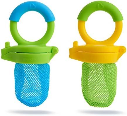 Munchkin Fresh Food Feeder, 2 Pack, Blue/Green | Amazon (US)