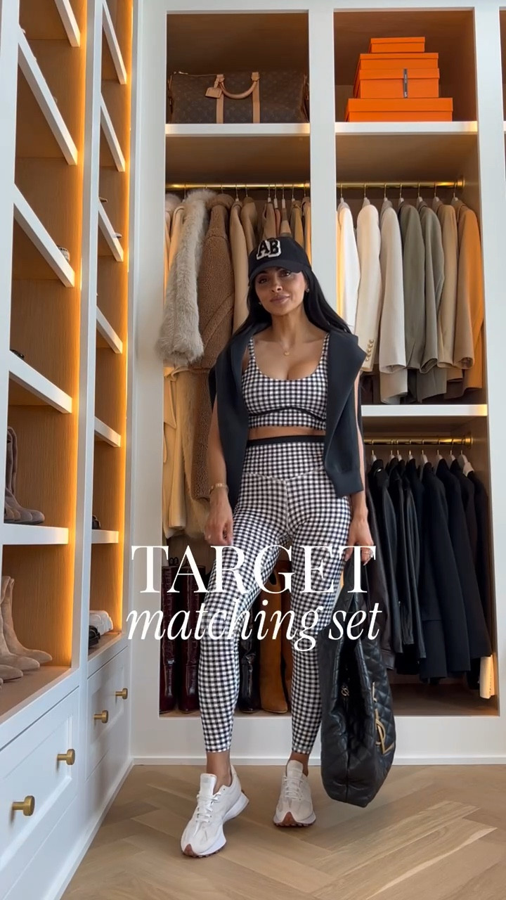 This gingham set from @Target is elevating my entire activewear lineup. The fit & piping details are so chic, this set is perfect for Spring. I’m wearing an XS.

Miamiamine luxe looks for less Target matching set spring activewear Target must haves chic style active outfit inspiration elevated basics affordable fashion

#LTKPetite #LTKActive #LTKTravel