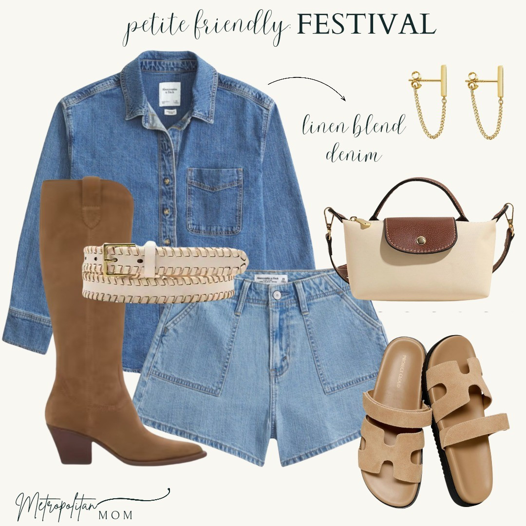 Petite-Friendly Festival 👢 A little playful with just the right amount of edge. Denim + boots is always a go-to, especially when you want something comfortable but still styled.Where to wear:Concerts, festivals, weekend events, travel days

#LTKFestival #LTKPetite #LTKSeasonal