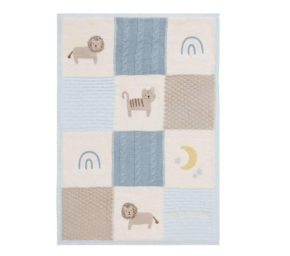Heirloom Lion Baby Blanket | Pottery Barn Kids