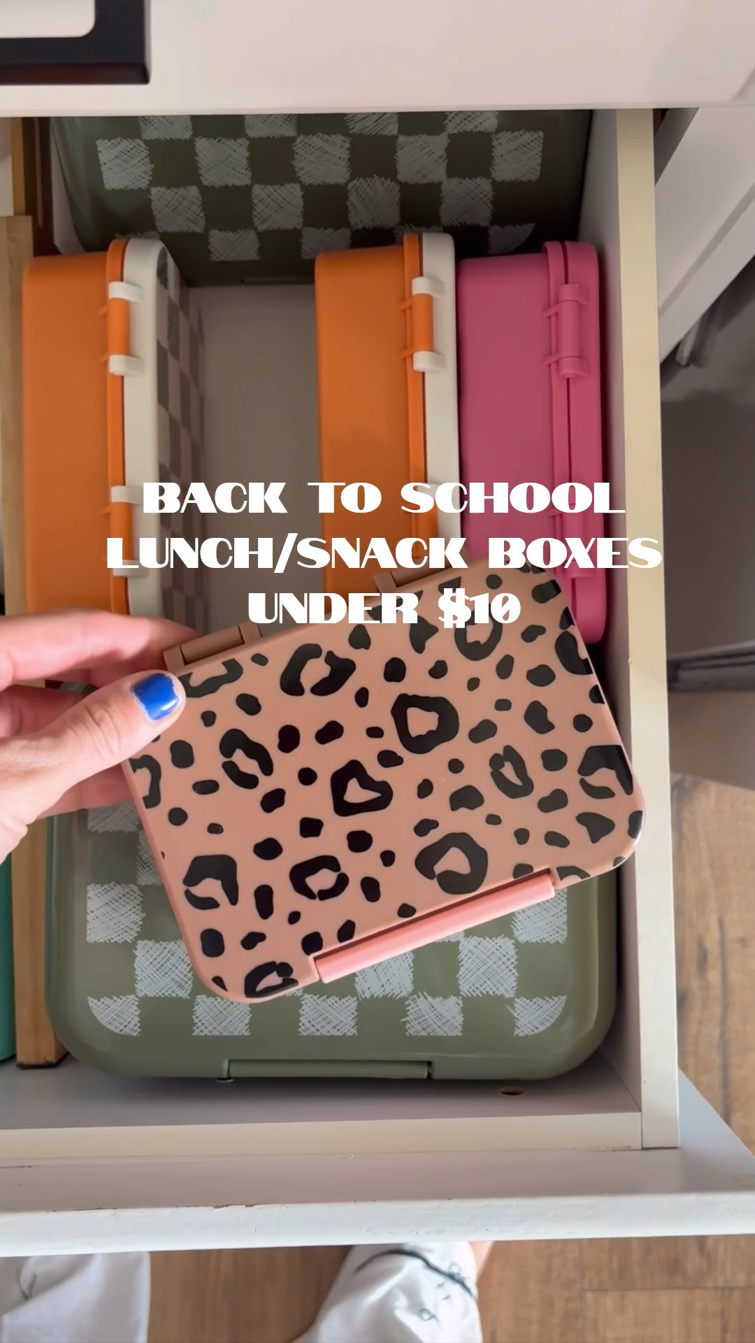 Affordable back to school lunch box / bento boxes. Such cute prints, stack so well for storage, and are all under $10! 

#LTKKids #LTKFamily