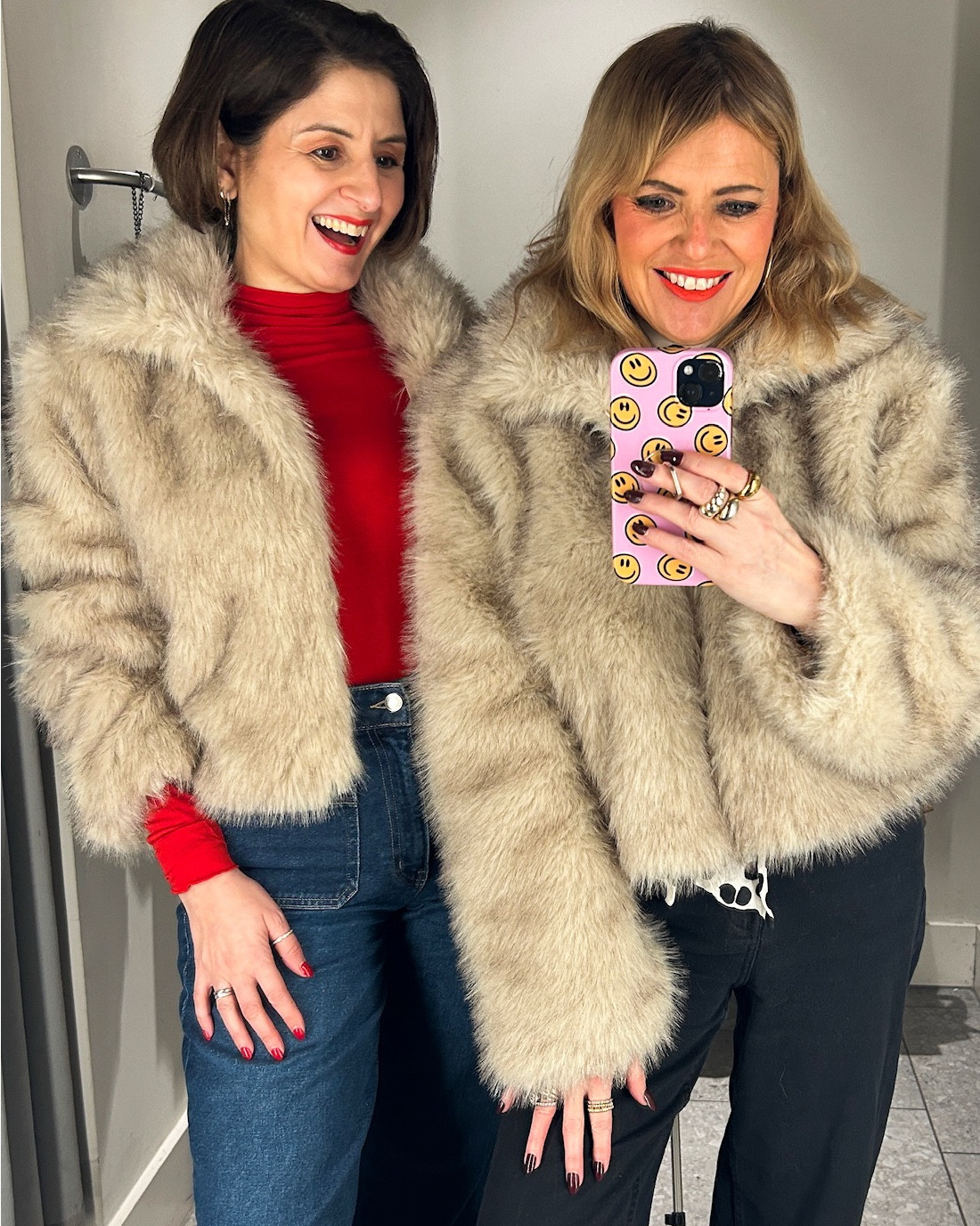 3 fab H&M jackets. Especially loved the first. We both had to buy. Wearing the medium in the fluff and small in the other two  

#LTKFashionMonth #LTKuk #LTKwinter