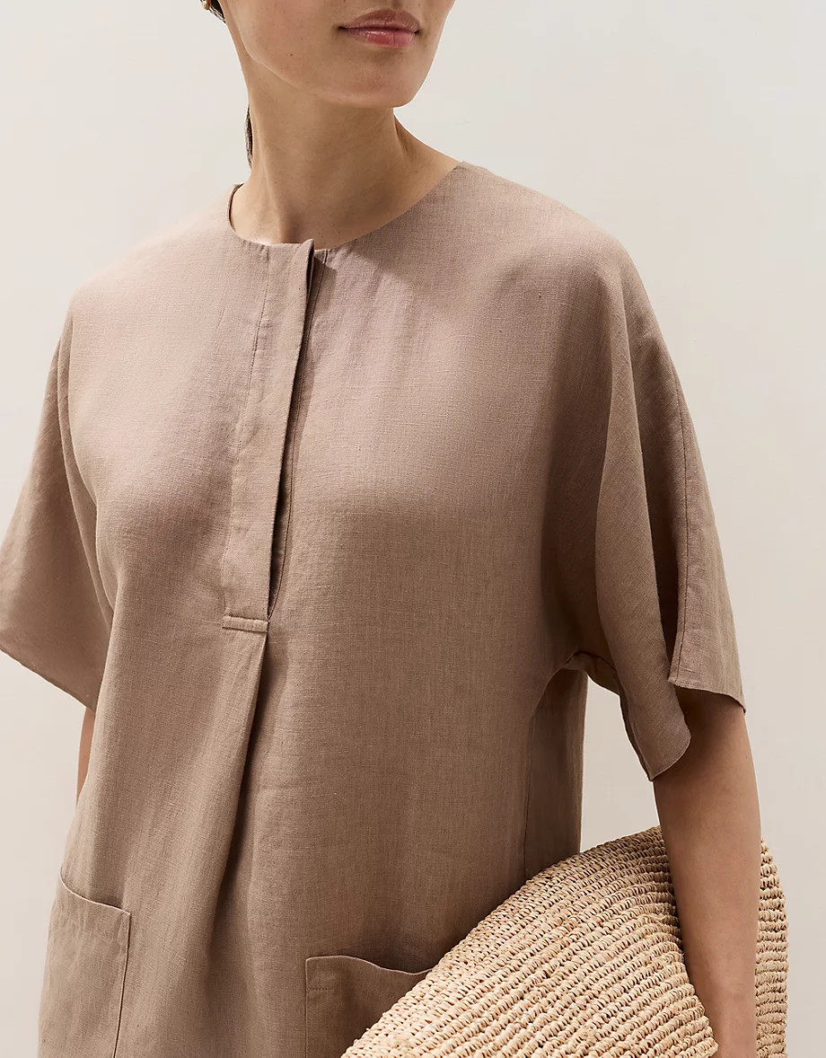 Linen Shift Dress | Dresses & Jumpsuits | The  White Company | The White Company UK & ROW